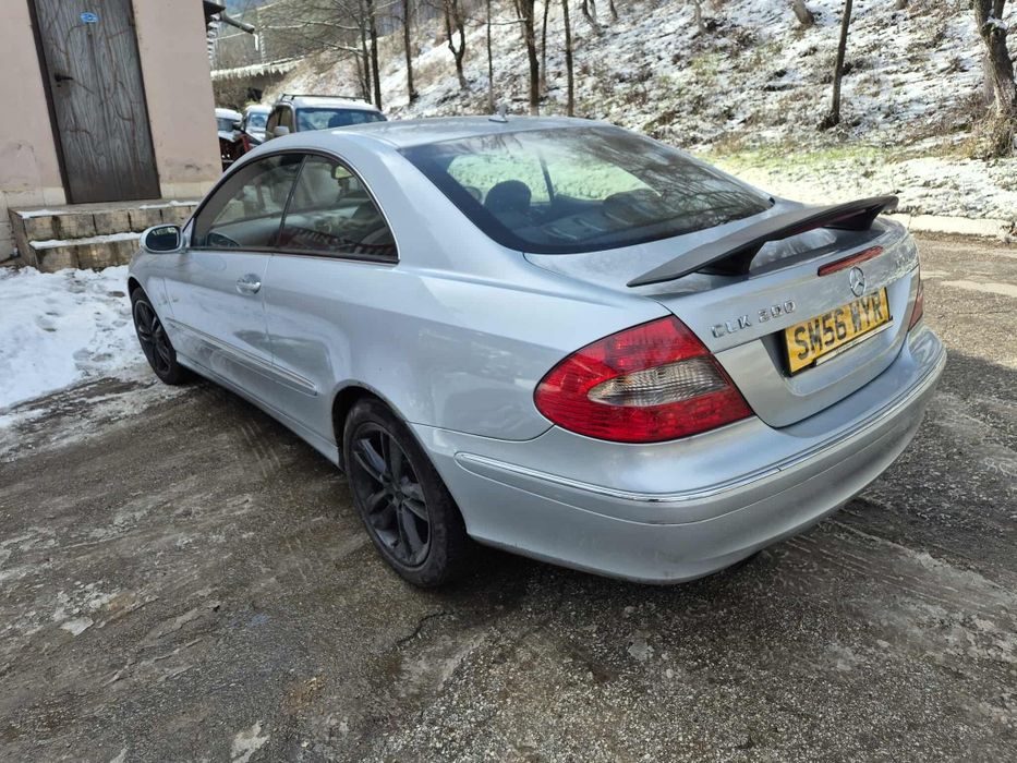 Mercedes CLK200Kompressor 163кс Face черен таван автоматик НА ЧАСТИ!