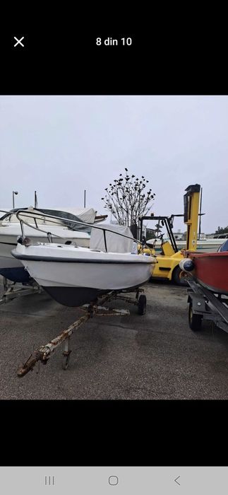 Barca + motor 40 cp suzuki injecție