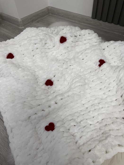 Ръчно плетени бебешки одеала