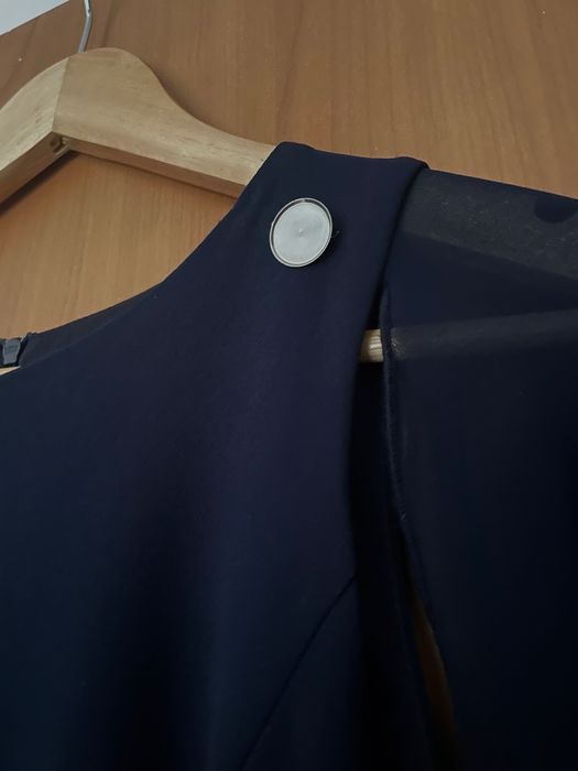 Rinascimento rochie lungă bleumarin purtată o singură dată