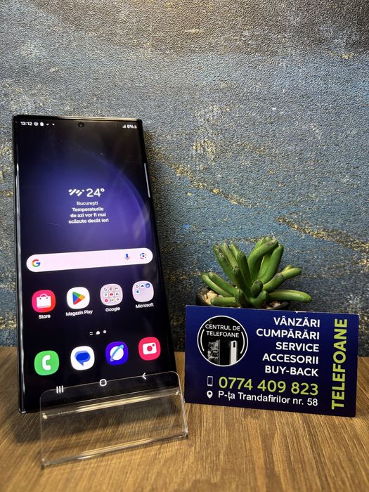 Samsung Galaxy S23 Ultra/256Gb/Garantie 2Ani Centrul de Telefoane/Rate
