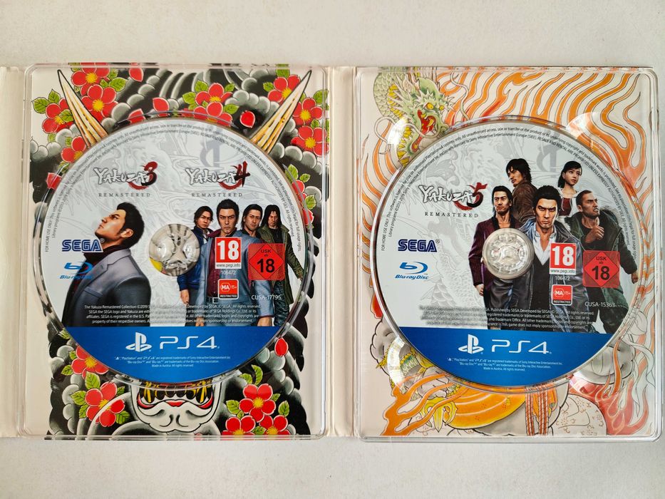 The Yakuza Remastered Collection за PlayStation 4 PS4 ПС4 PS5 ПС5