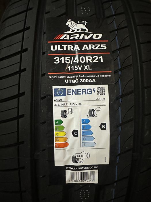 Летен спорт пакет ARIVO 275/45R21 315/40R21 НОВ DOT  2754521  3154021