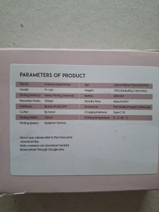 Imprimanta termica etichete