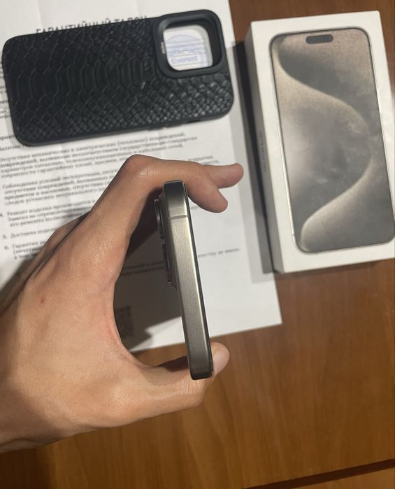 Iphone 15 pro max 99% 256gb идеал айфон 15 про макс