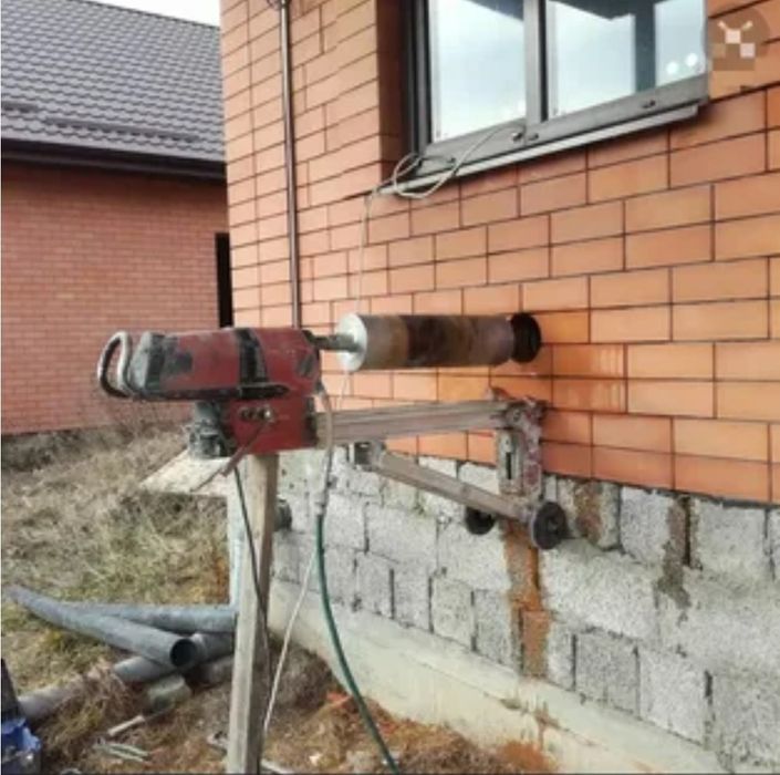 Алмазная сверления по бетону