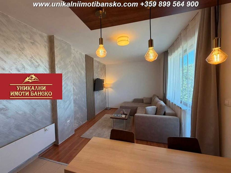 На метри от лифта! Двустаен апартамент за продажба в Банско - снимка 3
