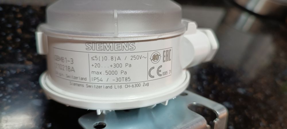 Реле давления SIEMENS QBM81-3