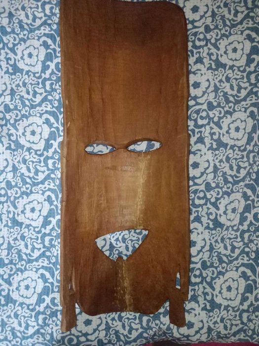 Африканская маска- дерево ручная работа