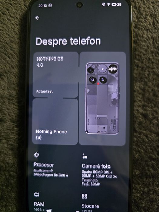 Nothing phone 3 512 GB 16 GB RAM  5G Black