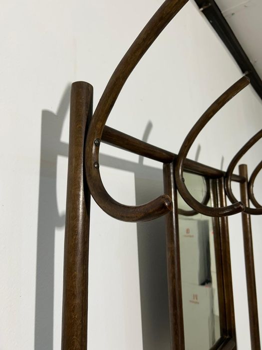 Cuier Vintage stil Thonet; Cuier Perete din Lemn