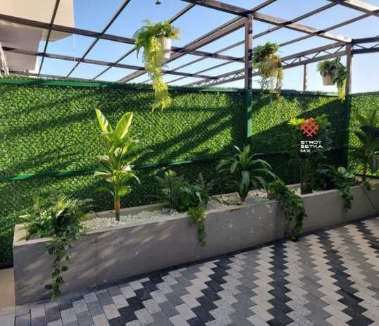 Eco Zabor Yashil Zabor Dekaratsiya uchun Optom Ishlab chiqaruvchidan