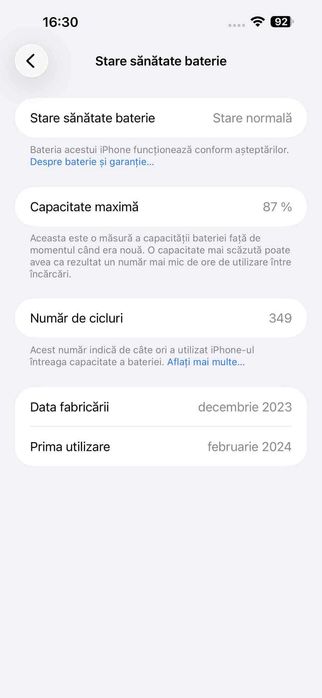 iPhone 15 Pro Max 256 GB, Natural Titanium, liber de rețea
