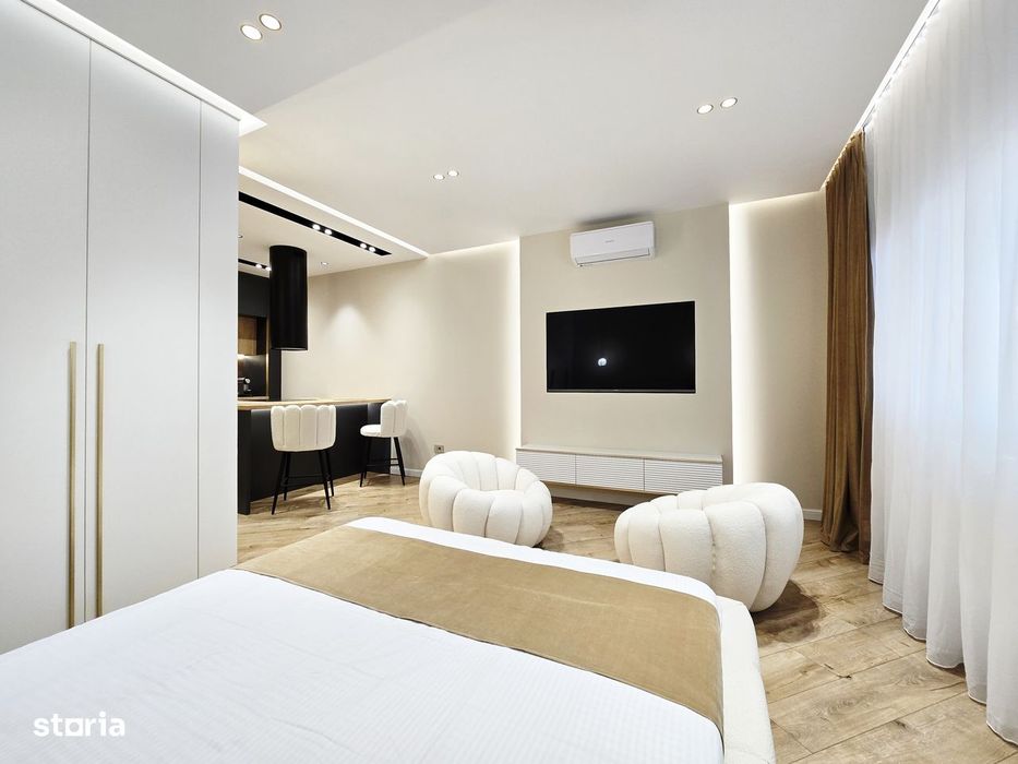 Apartament 1 cameră, amenajări premium - Cocorilor