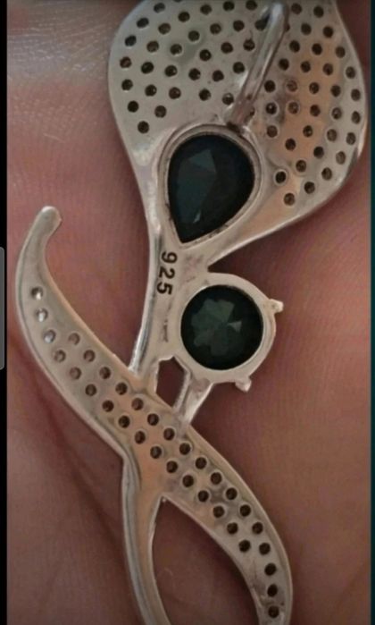 Pandantiv damă nou superb din argint stantat 925