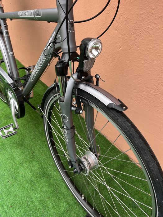 Като Нов Алуминиев Велосипед PEGASUS 28цола 8х3 Внос Германия