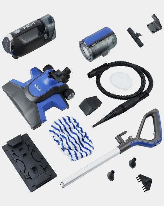 Вертикальный паровой пылесос 6в1 Kitfort KT-555.