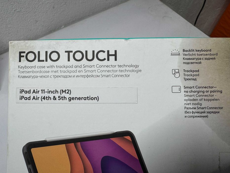 Клавиатура - Folio Touch iPad Air 11-inch M2/iPad Air 4th & 5th gen