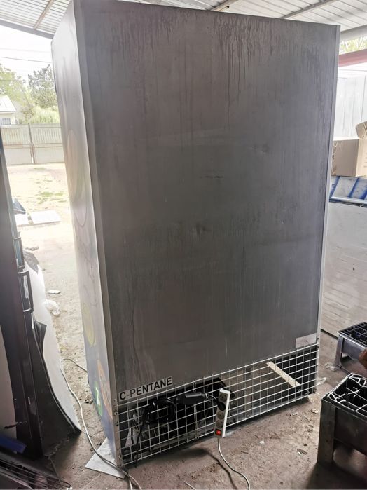 Vitrina frigorifica dubla cu usi batante 120cm lungime