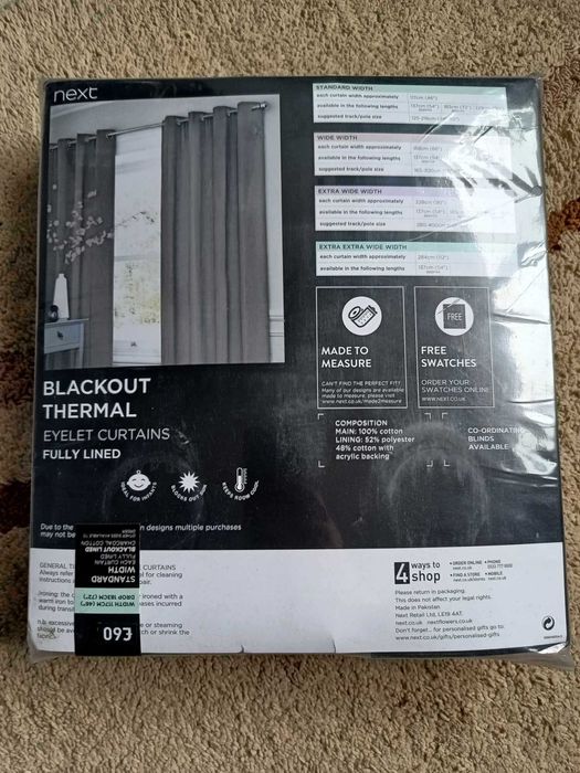 Draperii Intunecate protechtie Solara next blackout thermal eyelet