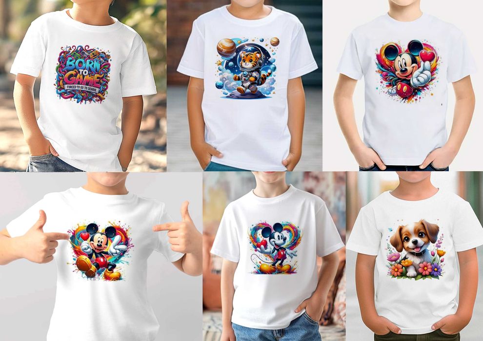 Детски тениски 100% памук,забавни щампи,персонализирани и по Ваша идея