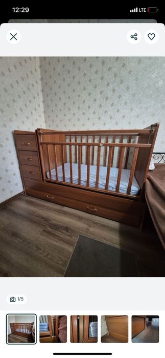 Детский кровать отдам даром