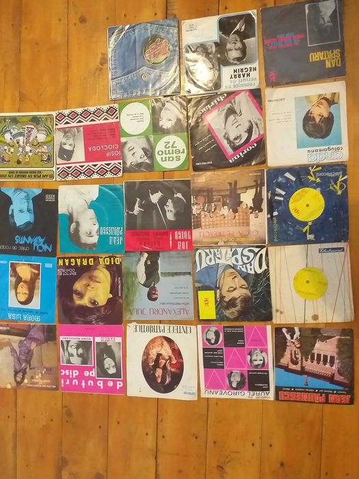 30 discuri vinil Muzica Populara/usoara,colectie,vechi anii '70-'80