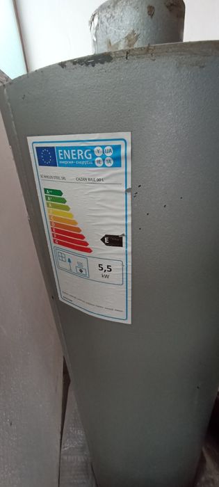 Boiler pe lemne nou nefolosit