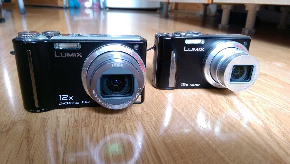 Sony DSC P150, H5, W55, Panasonic DMC TZ7