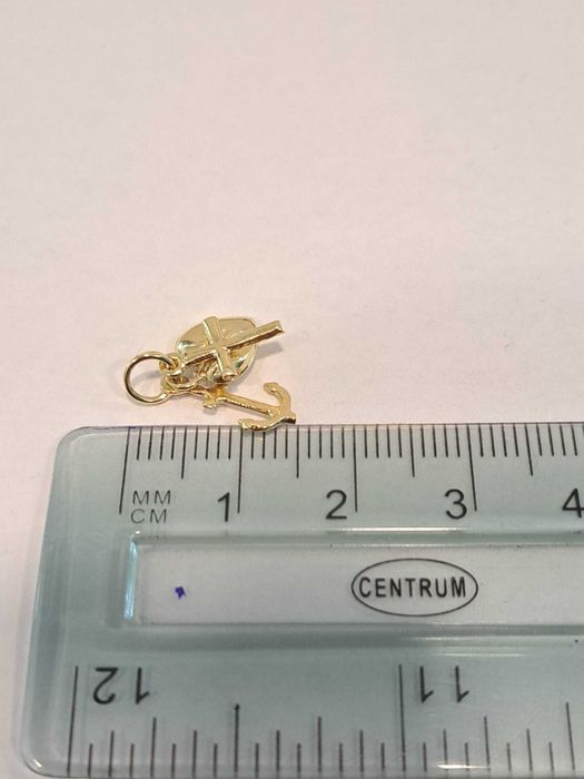 (AG41) Pandativ aur, 14K b5173.3 - Certificat de garantie!