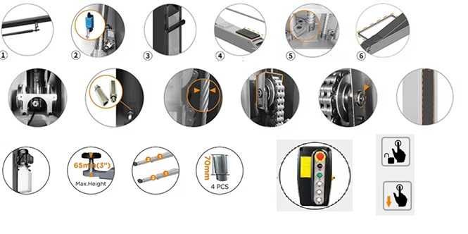 Двуколонен подемник 4,2т EM Lift U-T42EV