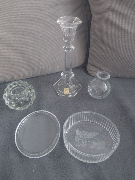 Lot obiecte cristal