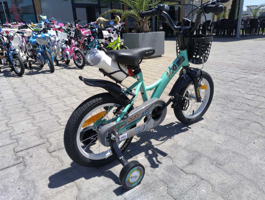 BYOX Велосипед 14" ROBO мента