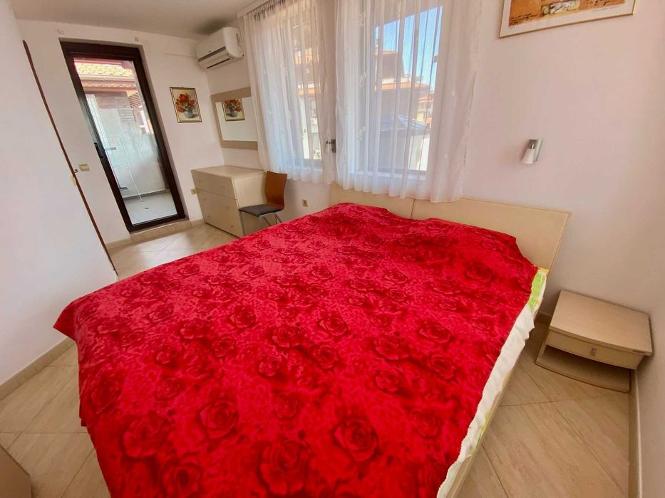 Обзаведен двустаен апартамент с гледка море в комплекс „ Етъра 2 “