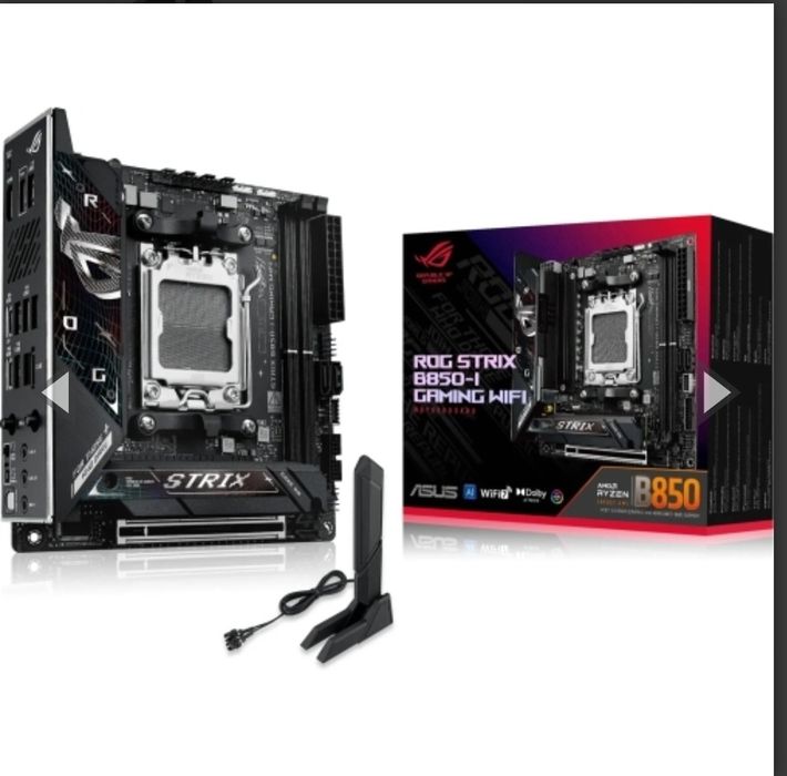 Placa de baza ASUS ROG STRIX B850-I GAMING WIFI, AMD B850, Socket AM5,