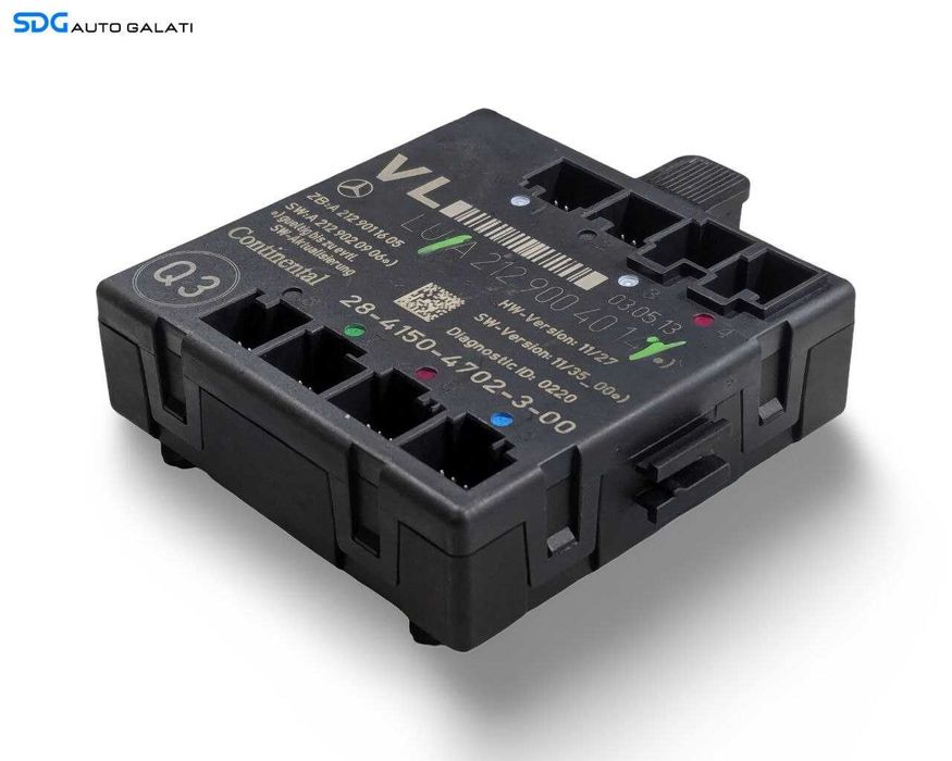 Unitate Modul Calculator Control Confort Usa Portiera Stanga Fata Mercedes Clasa C Class W204 2007 - 2014 Cod A2129004014 A2129011605 [LR3102]