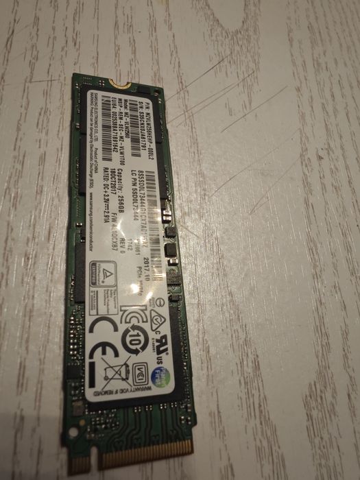 Ssd  m2 de 256 gb