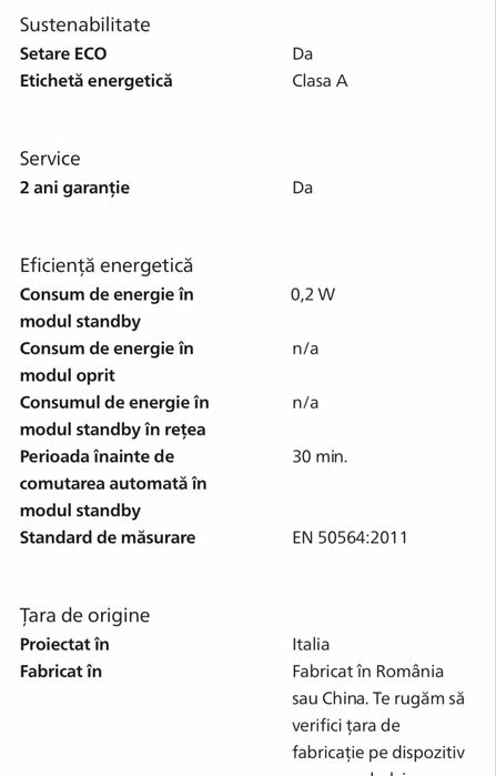 Aparat de cafea  philips