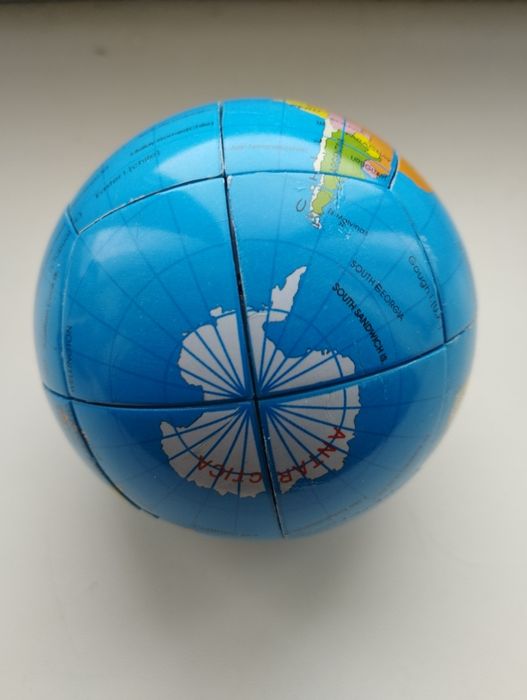 Кубик Рубика глобус