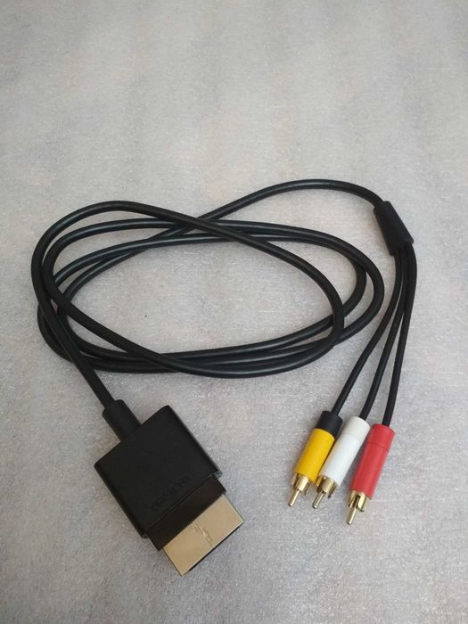 кабель xbox 360 тюльпан к телевизору