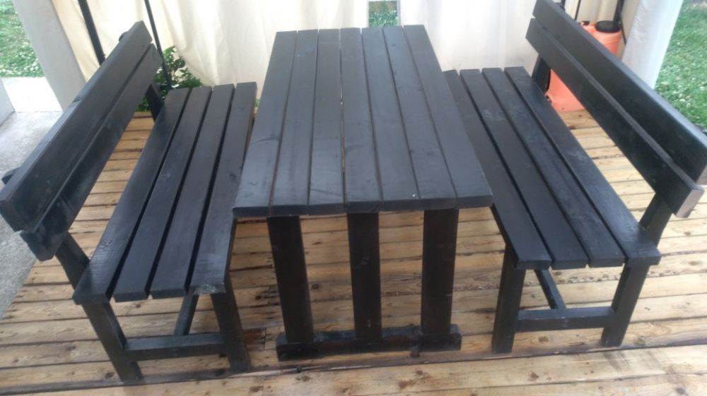 Комплект маса с пейки