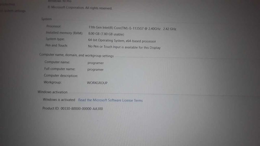 Noutbuk lenovo ideapad 3 15"