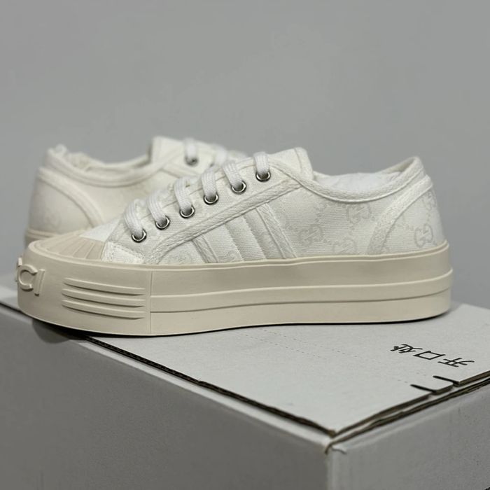 GG Tennis 1977 Platform - Cream
