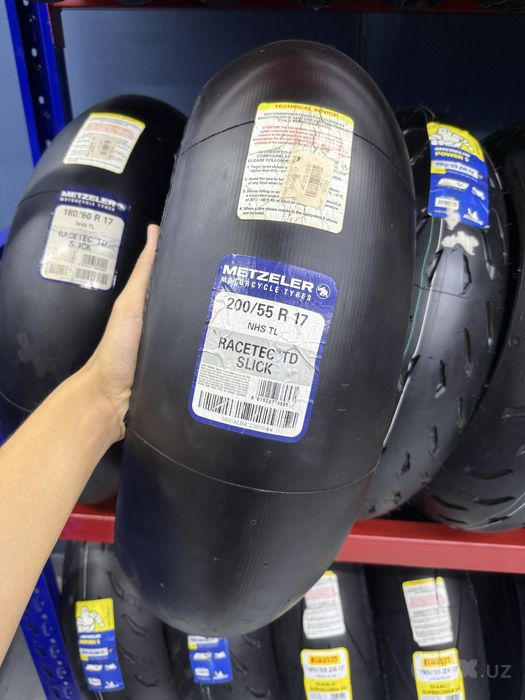 Michelin, Pirelli, Metzeller moto uchun original shinalar