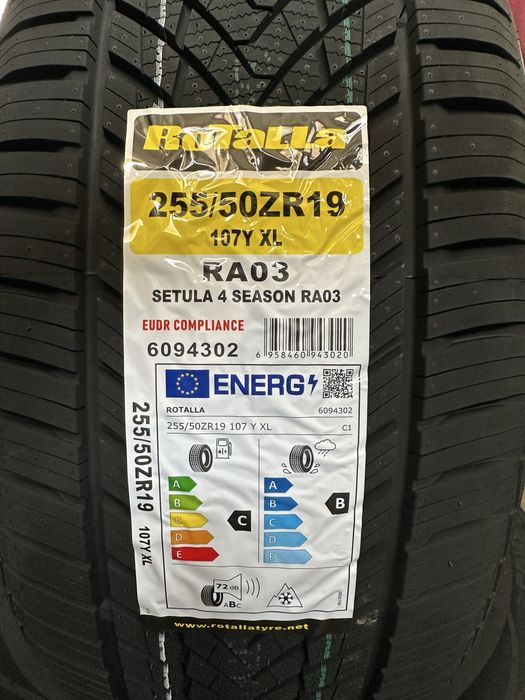 Нови всесезонни ROTALLA RA03 255/50R19 107Y XL БОРД 2555019