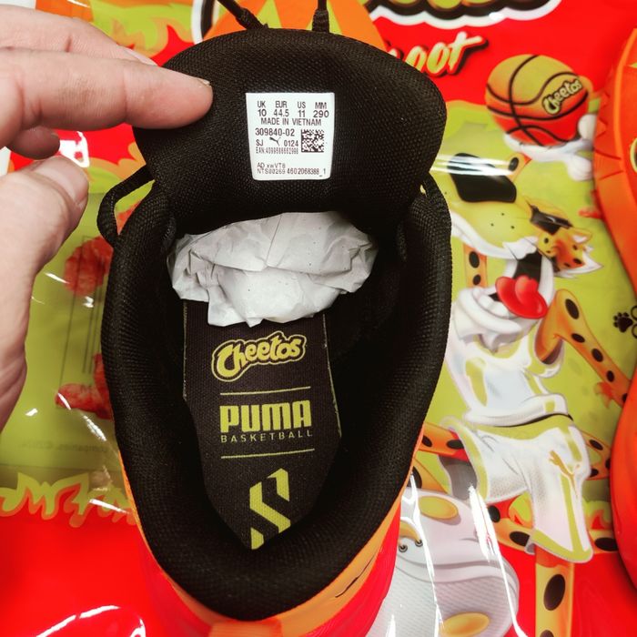 кроссовки баскетбол оригинал Puma Scoot Zero 'Cheetos'