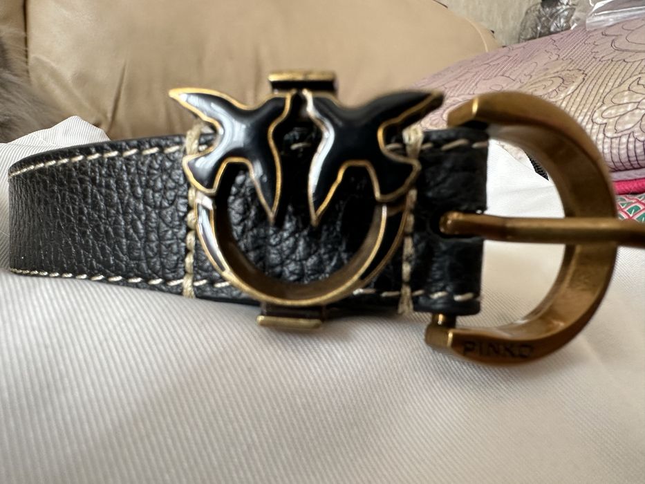 Колан черен Pinko