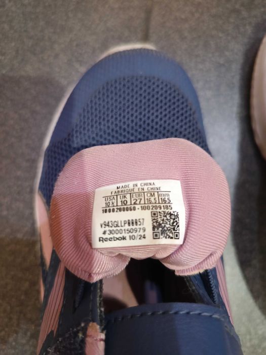 Детски маратонки Reebok номер 27