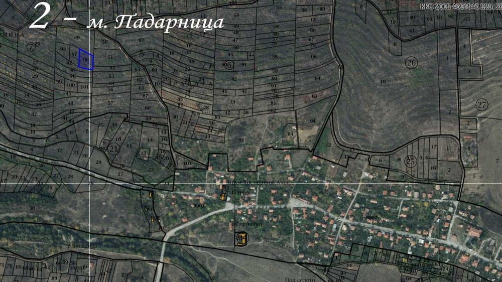 Продава се Земеделски имот в с. Скриняно, Област Кюстендил -  кв.м за 2 €/дка - Снимка #2