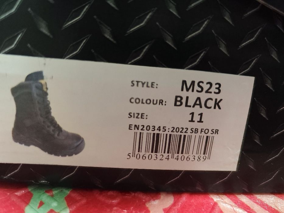 Кубинки - мъжки работни кожени кубинки 45 номер